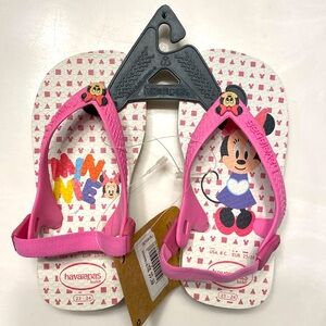 Toddler Havaianas Minnie Mouse sandals